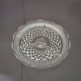 Anchor Hocking Clear Glass Divided Relish Dish