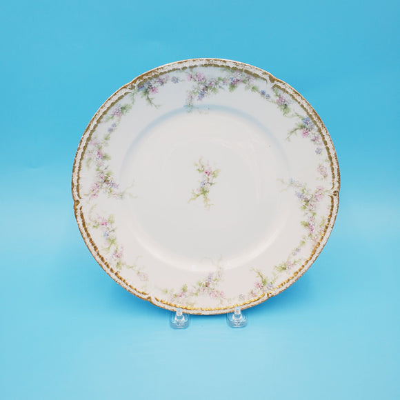 Haviland Floral Dinner Plate - GDA France - Charles Field Haviland