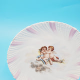 Cherubs Beaded Edge Portrait Plate