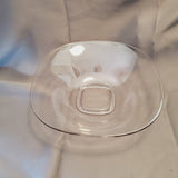 Large Glass Serving Punch Bowl