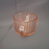 Anchor Hocking Queen Mary Pink Depression Glass Open Sugar Dish