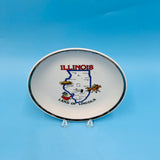 Illinois Souvenir Plate - Illinois Collectible