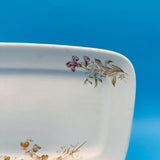 Ironstone Floral Platter by Meakin - Antique Meakin Platter