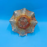 Imperial Glass Marigold Grape Pattern Fruit Bowl