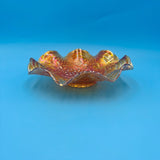 Imperial Glass Marigold Grape Pattern Fruit Bowl