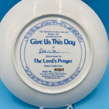 Give Us This Day Decorative Plate by Abbie Williams - The Lords Prayer Plate Collection