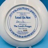 Deliver Us From Evil Decorative Plate by Abbie Williams - The Lords Prayer Plate Collection