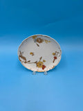 Yellow Rose Floral Plate by Haviland and Co - Antique Haviland Floral Plate