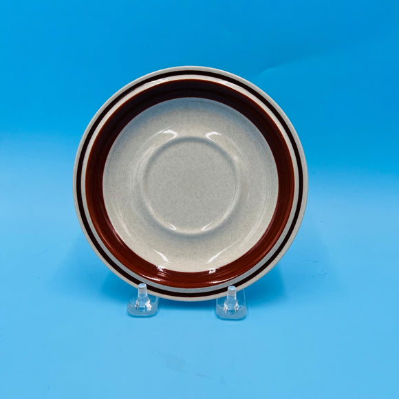 Chateau Sienna Brown by Yamaka Stoneware Saucer