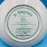 In Disgrace by Bessie Pease Gutmann Decorative Plate - A Child's Best Friend Collection - Hamilton CHina