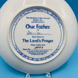 Our Father Decorative Plate by Abbie Williams - The Lords Prayer Plate Collection