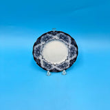 Rose by Ridgways Semi Porcelain Flow Blue Desert Plate