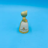 Avon Country Girl Figurine Bell