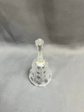 Cut Etched Glass Bell