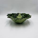 CALDAS PORTUGAL 182 Green Grapes And Leaves 12” Serving Bowl