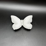 White Ceramic Butterfly Trinket Dish by OMC Japan