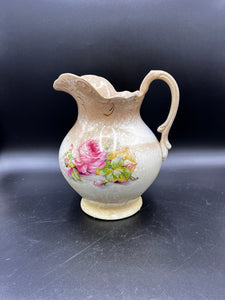 Penna China Company Floral Ironstone Pitcher