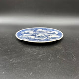 New Britain Ct Flow Blue Wheelock Souvenir Plate by Union Tea Company