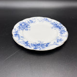 Luray Flow Blue Plate by Bishop and Stonier