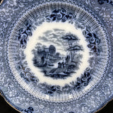 Gretian Flow Blue Dinner Plate by WR Ridgways England