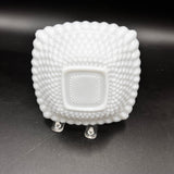 Westmoreland Hobnail Milk Glass Candy Dish