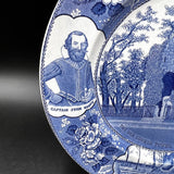 Jamestown Virginia 350 Year Souvenir Plate by Adams