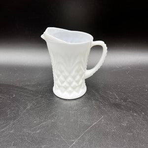 Westmoreland Pineapple Milk Glass Large Creamer - Westmoreland Milk Glass