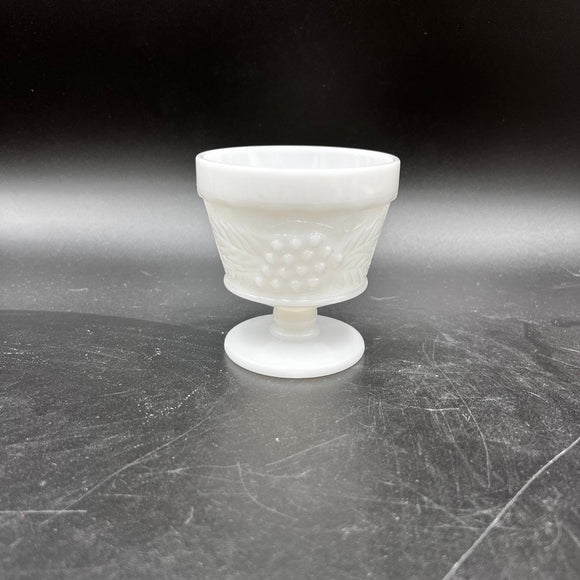 Colony Harvest Milk Glass Open Sugar Dish