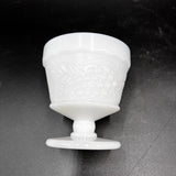 Colony Harvest Milk Glass Open Sugar Dish