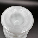 EO Brody M3000 Milk Glass Crinkle Vase