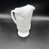 Colony Harvest Milk Glass Pitcher